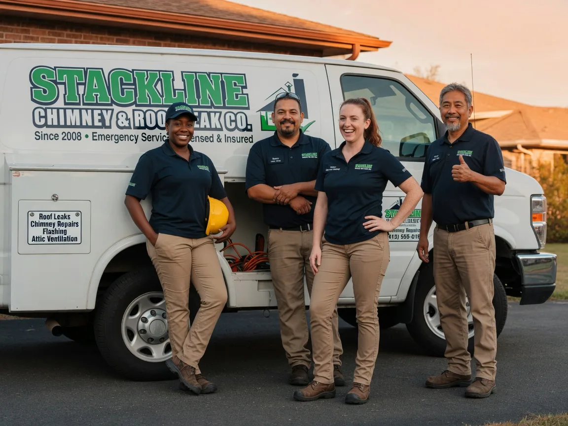 Chimney flashing repair company in Oscar, LA